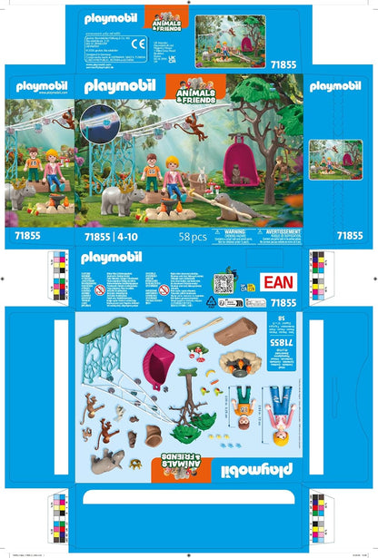 Playmobil - Animals & Friends: Birthday Party Fun (71855)