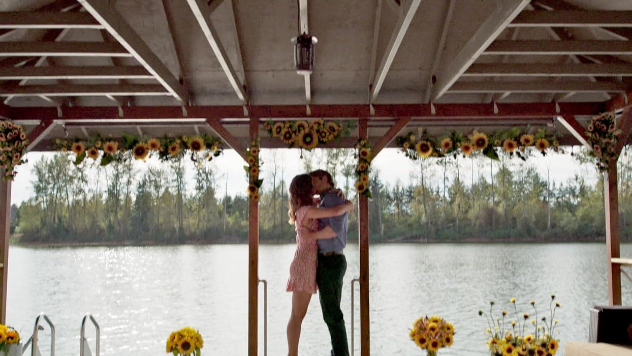 Liebe im Sonnenblumenfeld