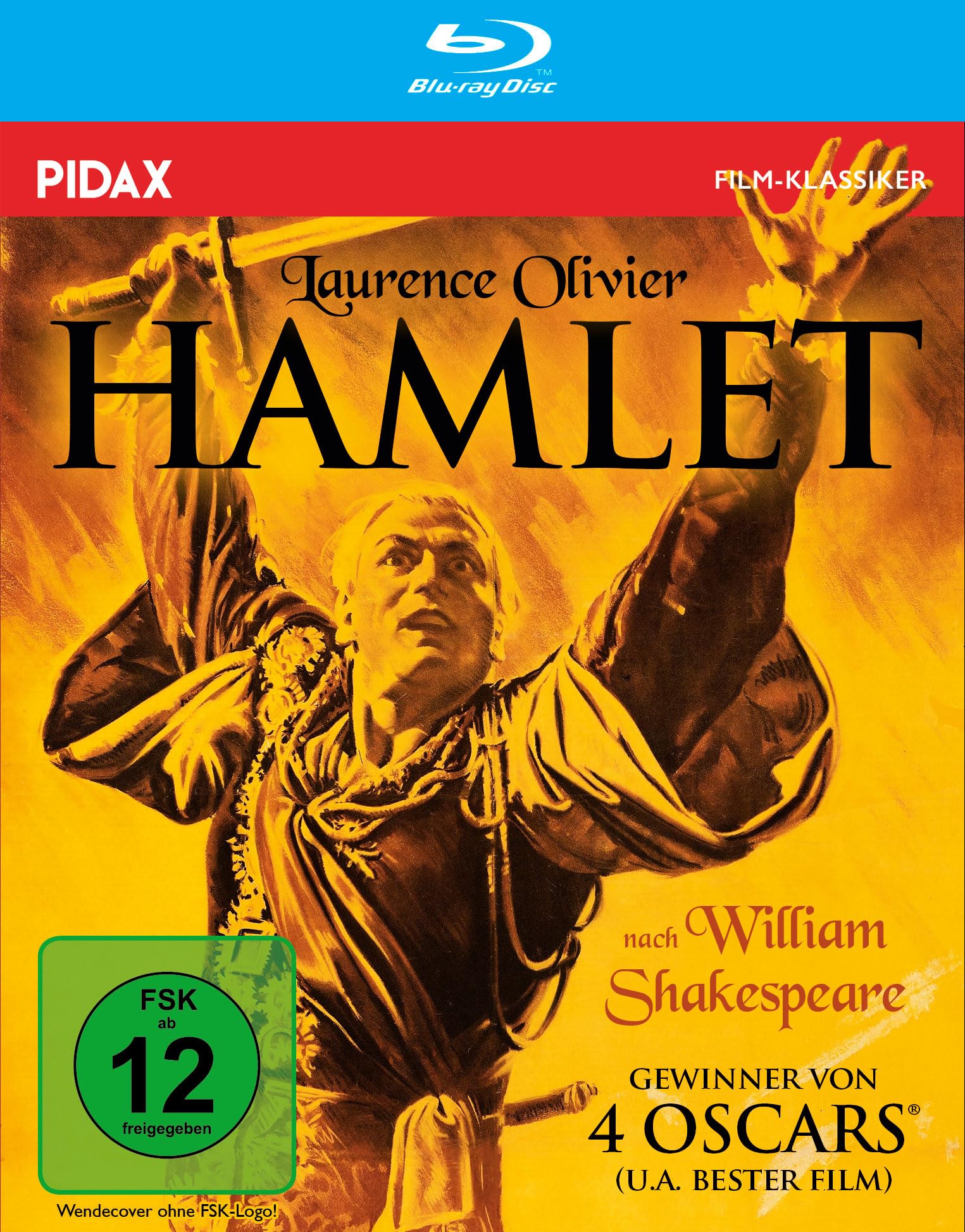 Hamlet / Oscar-preisgekrönte Shakespeare-Verfilmung mit Starbesetzung (Pidax Film-Klassiker