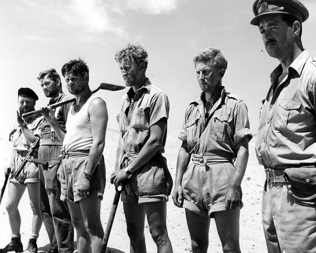 Die schwarzen Teufel von El Alamein (Sea of Sand) / Hervorragendes Kriegsabenteuer mit Starbesetzung (Pidax Historien-Klassiker