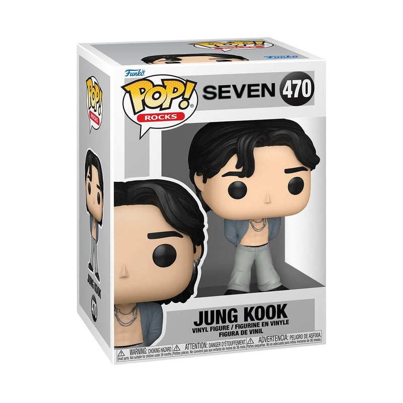 Funko Pop! Rocks: Jung Kook - Jungkook - (Seven) - BTS - Collectable Vinyl Figure - Gift Idea - Official Merchandise - Toys for Kids & Adults - Music Fans - Model Figure for Collectors and Display