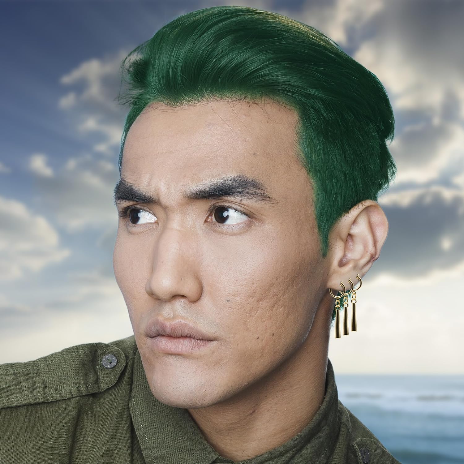 ABYSTYLE – Set of 3 earrings ONE PIECE Zoro – Official Product