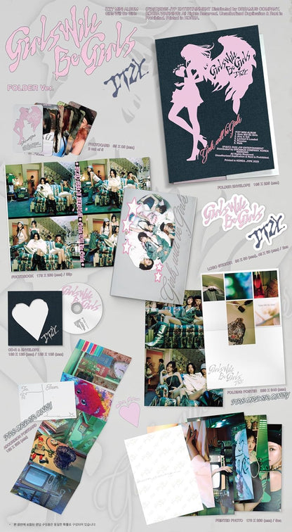 Audio Cd Itzy - Girls Will Be Girls (Folder Ver.