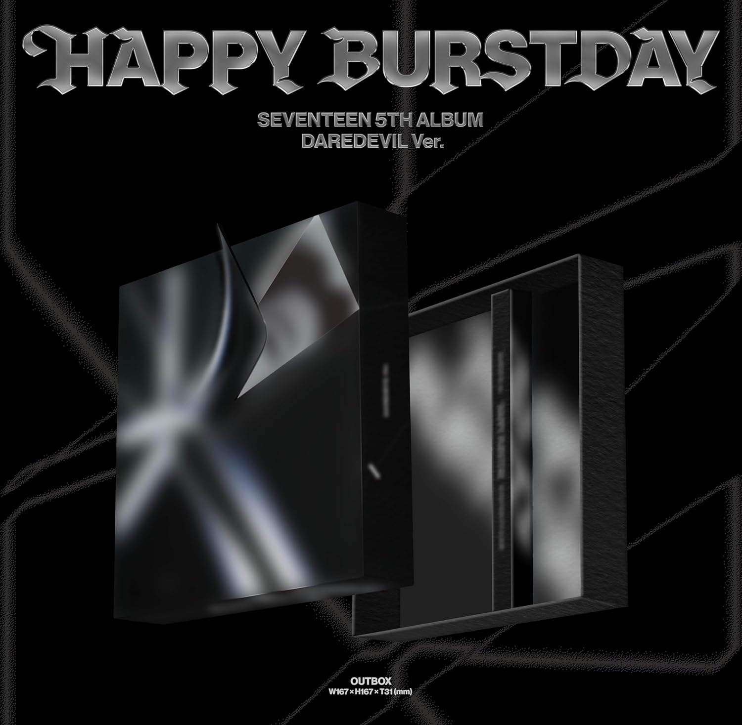 SEVENTEEN 5th ALBUM  (DAREDEVIL Ver.)（韓国盤）