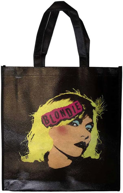 Rock Off officially licensed products Blondie Punk Band Logo Eco Tote Bag Size One Size