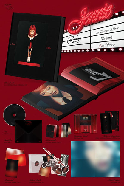 【ランダム】JENNIE The 1st Studio Album  (Photobook – Zen Version / Jane Version