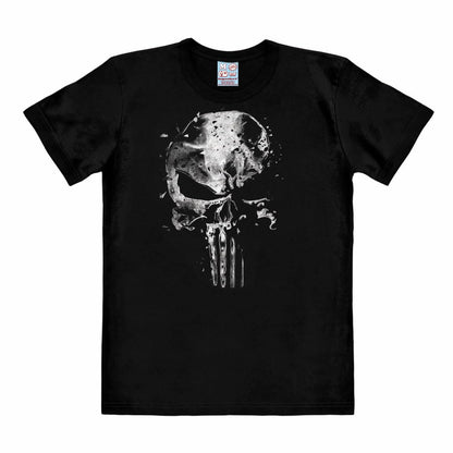 Logoshirt® Marvel Comics I Punisher I Mercury Skull I Print T-Shirt I Men & Women I Short Sleeve I Licensed Original Design