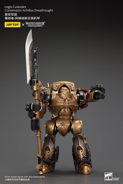 JoyToy Warhammer 40K Legio Custodes Contemptor Achillus Dreadnought 1:18 Scale Action Figure