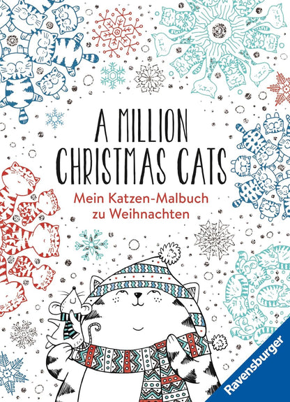 Mein Katzen-Malbuch Zu Weihnachten - (German Import)