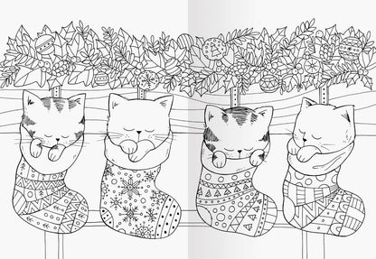 Mein Katzen-Malbuch Zu Weihnachten - (German Import)