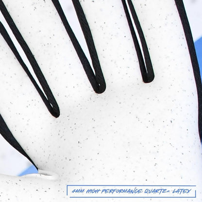 Precision Elite 3.0 Quartz Goalkeeper Gloves, 4 mm Quartz plus Latex Grip, All Weather, Super Lite Negative Cut, Strapless or Strapped Fit