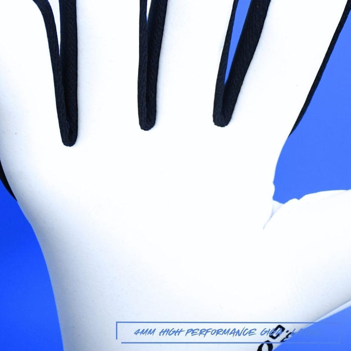 Precision Elite 3.0 Giga Goalkeeper Gloves, 4 mm Giga Latex Grip, Super Lite Negative Cut, All Weather Strapless or Strapped Fit