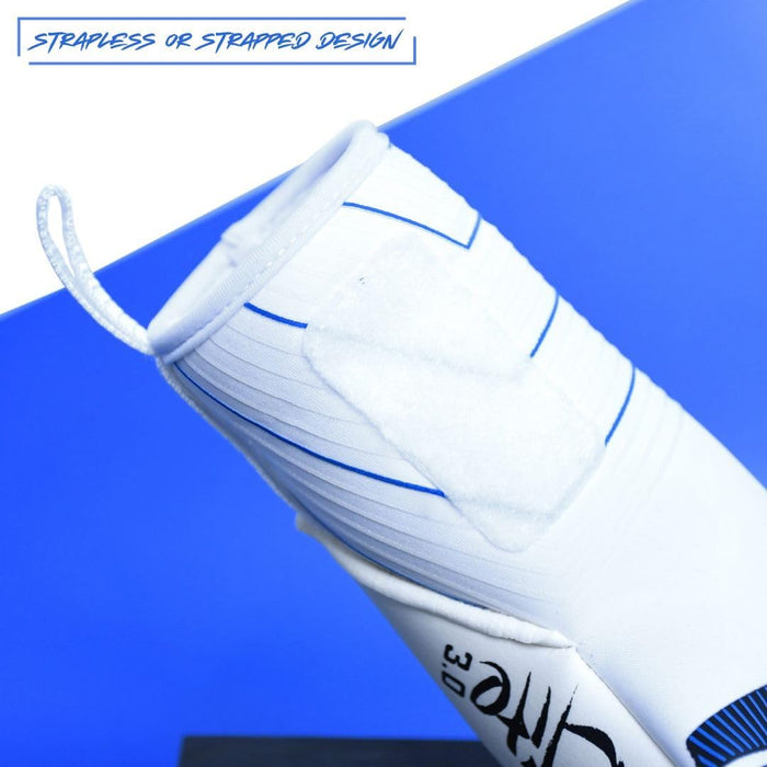 Precision Elite 3.0 Giga Goalkeeper Gloves, 4 mm Giga Latex Grip, Super Lite Negative Cut, All Weather Strapless or Strapped Fit