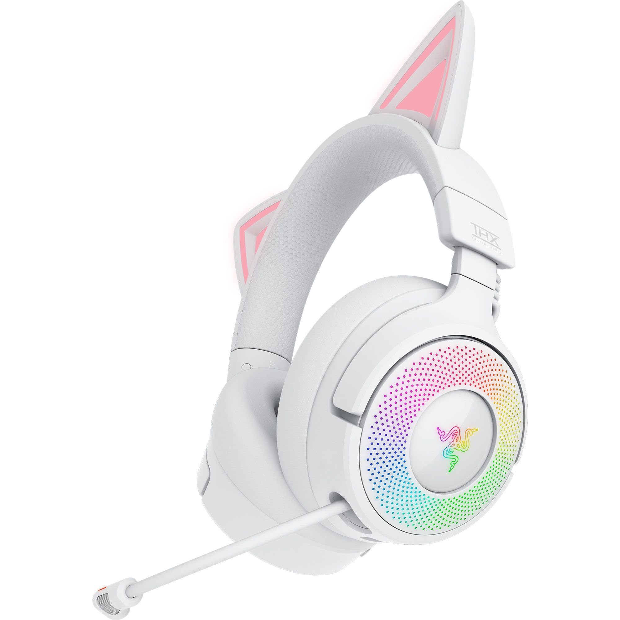 Kraken Kitty V3 Pro - gaming headset White