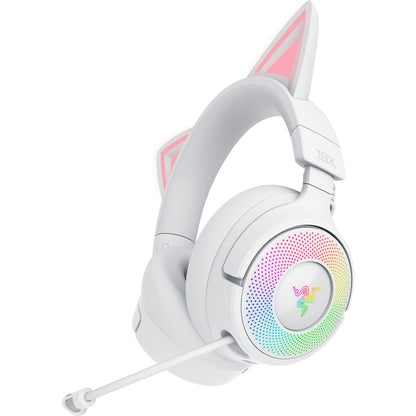 Kraken Kitty V3 Pro - gaming headset White