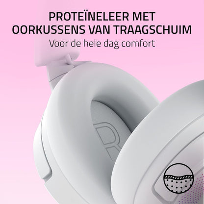 Kraken Kitty V3 Pro - gaming headset White