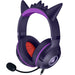 Razer Kraken Kitty V2 - Pokémon Gengar Edition - USB-headset - Gengar-spikes - Stream-reactieve verlichting - HyperClear cardioïde microfoon - TriForce 40mm drivers - 7.1 surround sound | Violet