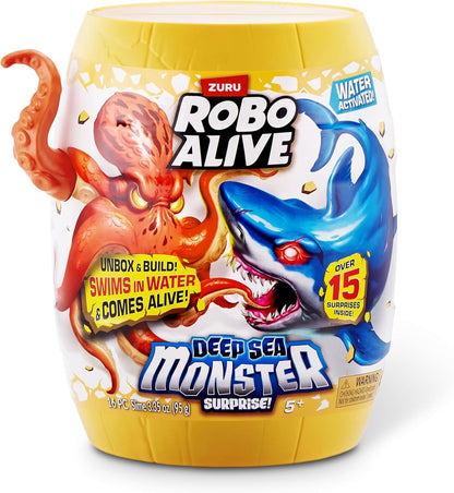 ZURU Robo Alive Deep Sea Monster Surprise Shark Figure