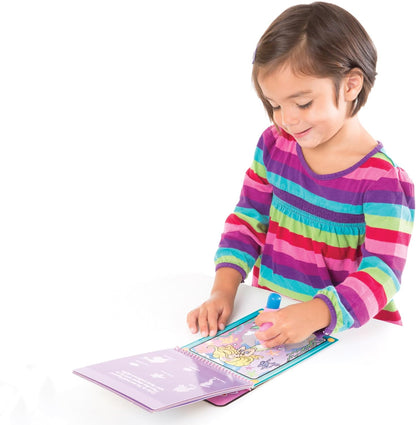 Melissa & Doug Water WOW! Livres de peinture magique fées avec des stylos à eau, Livres de coloriage à l'eau pour enfants de 3 4 5 6 7 ans, Jouets de voyage et packs d'activités pour tout-petits