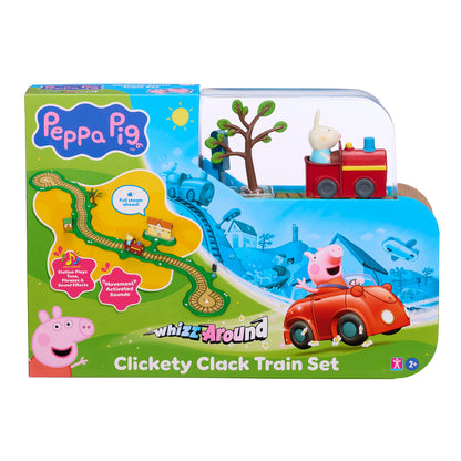 Peppa Pig Whizz Around Clickety Clack Train Set