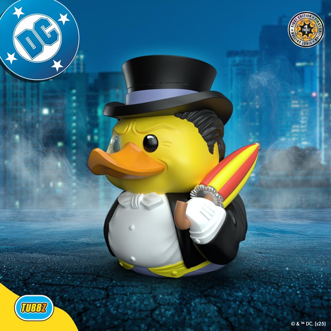 TUBBZ First Edition: DC Comics - Penguin Cosplaying Rubber Duck Vinyl Figure