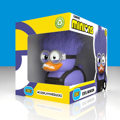 TUBBZ Boxed Edition: Minions - Purple Minion Cosplaying Rubber Duck Vinyl Figure