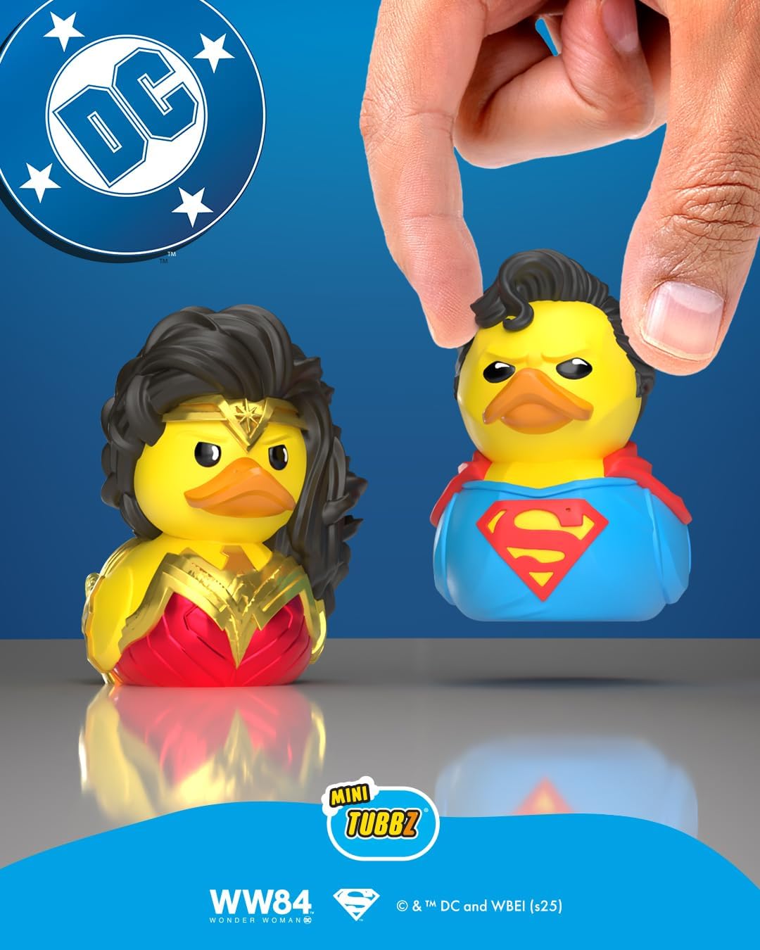 TUBBZ Mini: DC Comics - Wonder Woman Cosplaying Rubber Duck Vinyl Figure