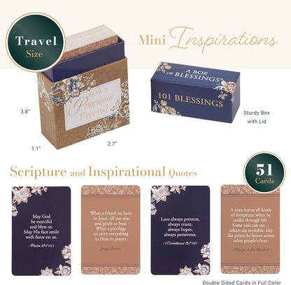 A Box of Blessings For a Precious Friend, Scripture Cards