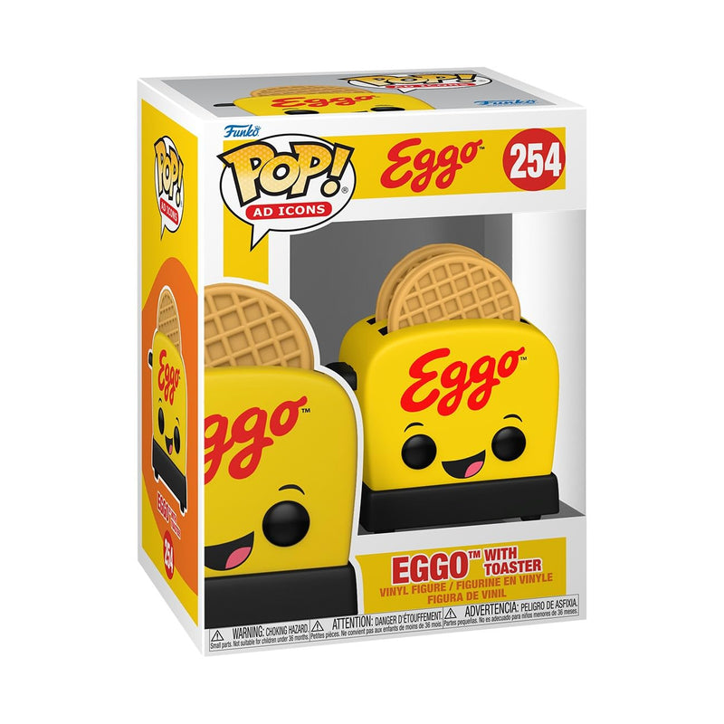 Funko Pop! AD Icon: Kellogg's - Eggo with Toaster - Collectable Vinyl Figure - Gift Idea - Official Merchandise - Toys for Kids & Adults - Ad Icons Fans
