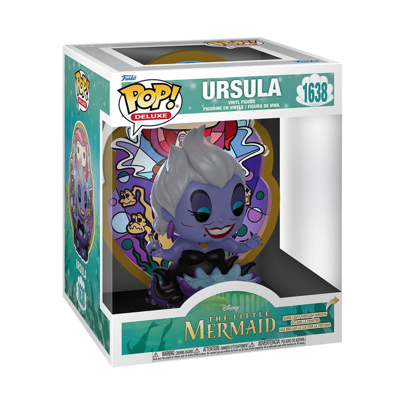 Funko Pop! Deluxe: Little Mermaid - Ursula - (Glass) - Collectable Vinyl Figure - Gift Idea - Official Merchandise - Toys for Kids & Adults - Horror Fans - Model Figure for Collectors and Display