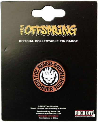 Orphan Sku - The Offspring Pin Badge: The Never Ending Summer Tour