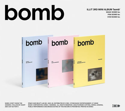Audio Cd Illit - Bomb (Random Cover