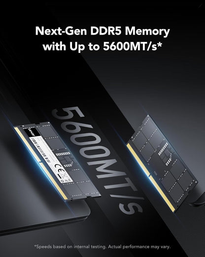 Barrette+m%C3%A9moire+8GB+SODIMM+DDR5+Lexar+5600Mhz+%28Black%29