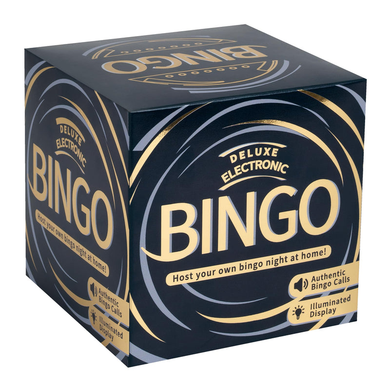 Ideal | Deluxe Electronic Bingo: Host your own Bingo night at home! | Family Games | 3+ Players | Ages 4+ (Package may vary
