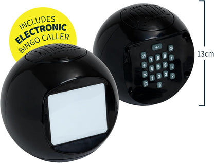 Ideal | Deluxe Electronic Bingo: Host your own Bingo night at home! | Family Games | 3+ Players | Ages 4+ (Package may vary