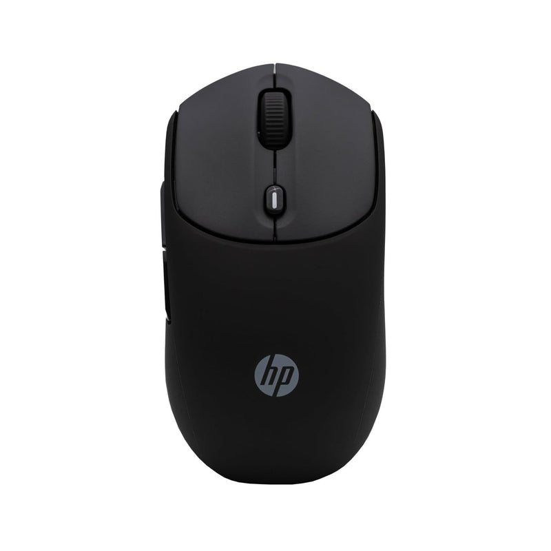 HP 400 Dual Wireless Mouse - Bluetooth and USB 2.4GHz | 24 Month Battery | Silent Clicks | Soft Touch | 2D scroll wheel | Up to 6000 adjustable DPI | Black