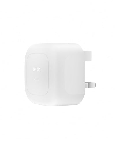 Belkin Compact Wall Charger 45W, USB-C Power Delivery Fast Charging for Apple iPhone 16, 16 Plus, 16 Pro, 16 Pro Max, 15 Series, Samsung Galaxy S25, iPad, AirPods & More