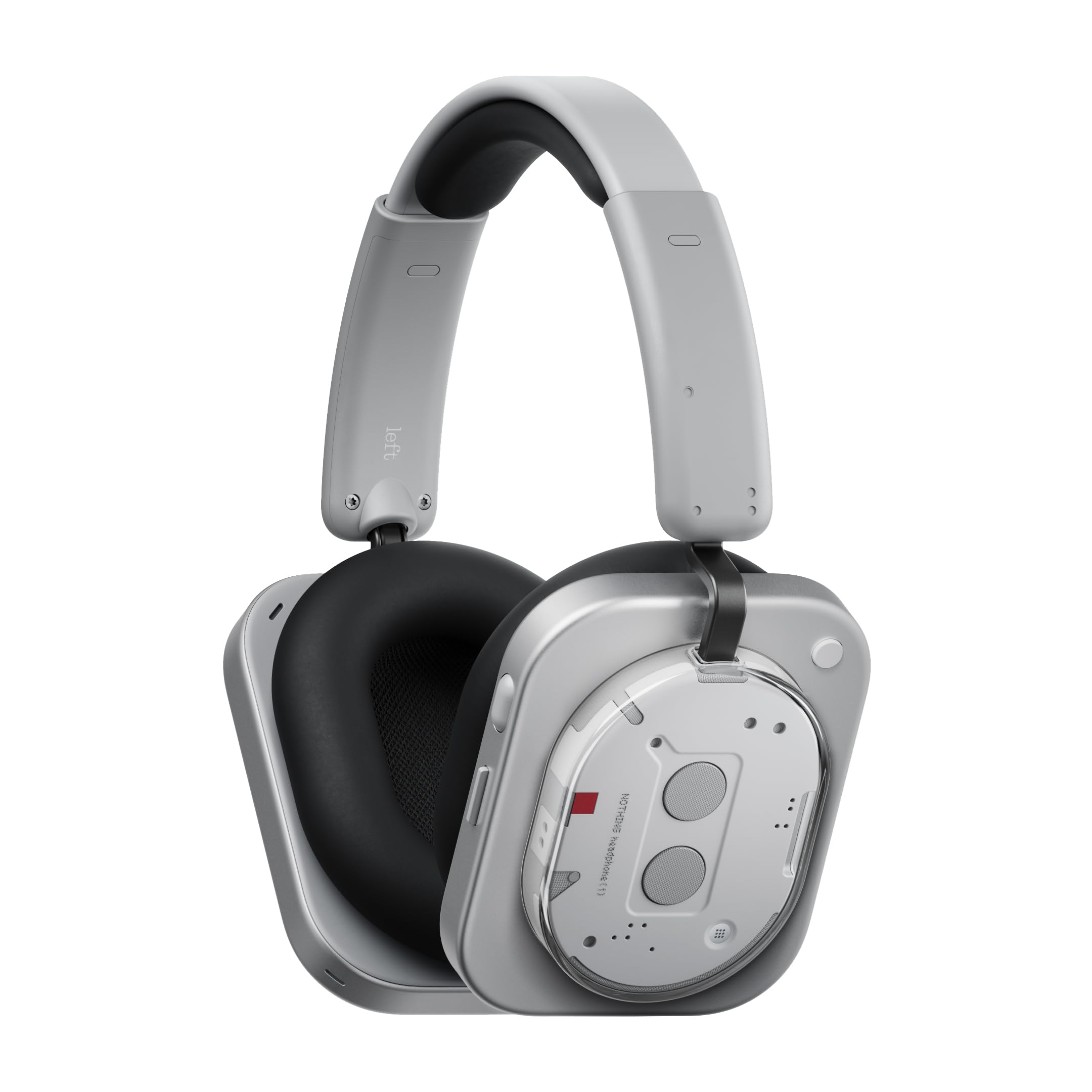 Nothing Headphone (1) Wireless Over Ear Headphones with Active Noise Cancelling, Up to 80 Hours of Battery Life, Hi-Res, Spatial Audio, Water Resistance