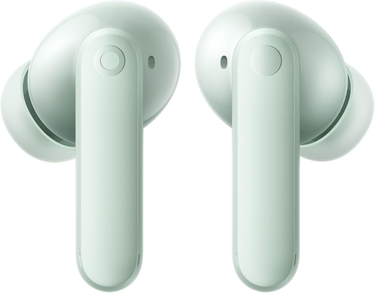 CMF Buds 2 Wireless Earbuds with 48 dB Hybrid ANC, 55-Hour Battery Life, 11mm PMI Driver, 6 HD mics and Spatial Audio, IP55 Dust & Water Resistance - Light Green