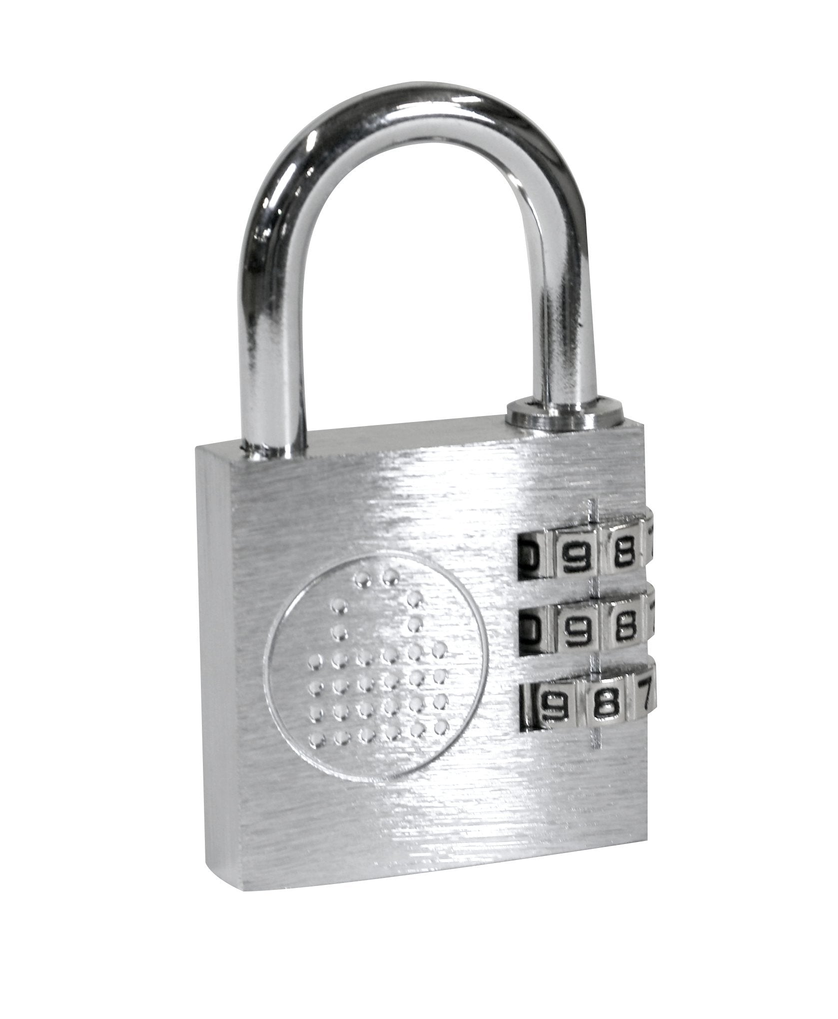 LocknCharge Resettable Keyless Mini Padlock - Grey