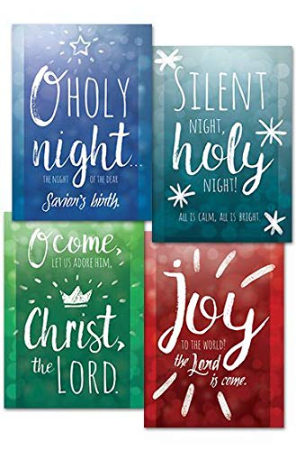 Warner Press Card-Boxed-Let Us Adore Him Assorted Christmas (4 Designs) (KJV) (Box of 12) (Sep