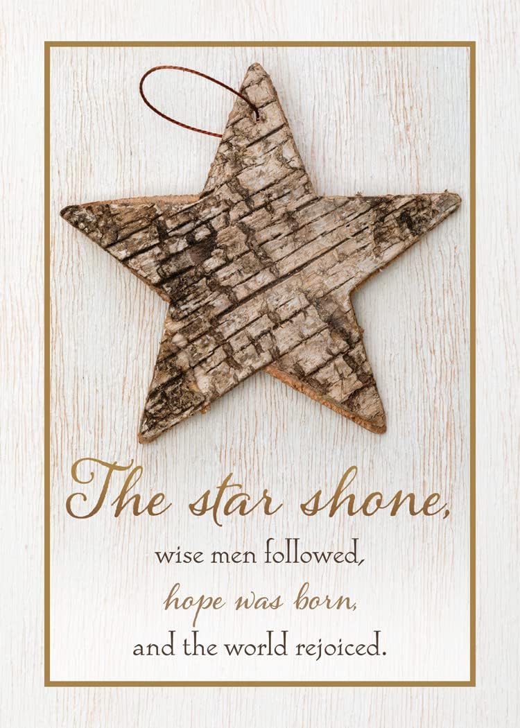 Greeting Cards Assortment Box - Love Came at Christmas, (NIV) - Christmas Greeting Cards - Motivational Bible Verse Cards - Scripture Cards with Bible Verses - Box of 12