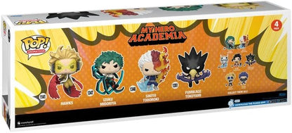 Funko Pop! My Hero Academia: Hawks / Izuku Midoriya / Shoto Todoroki / Fumikage Tokoyami