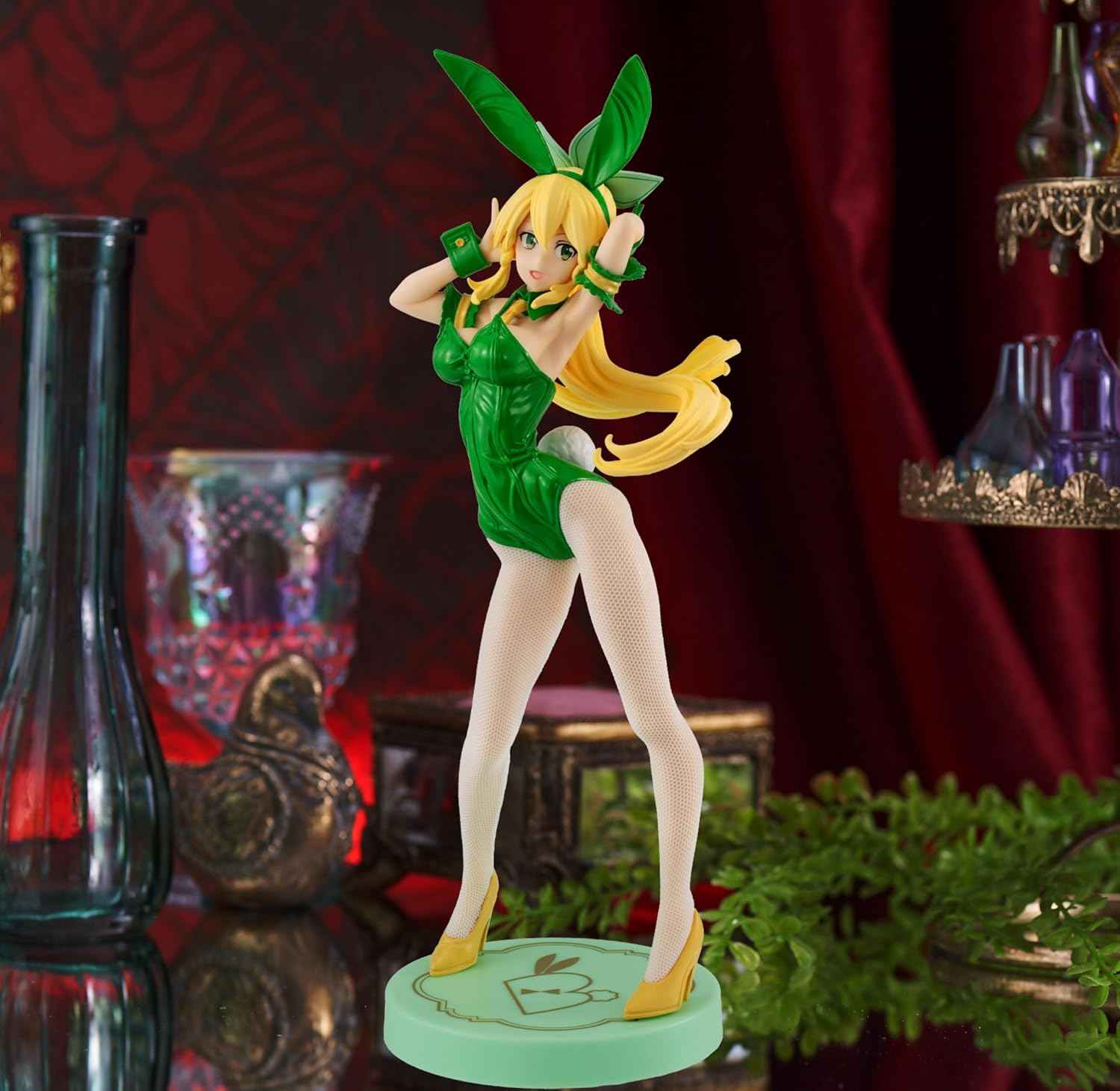 FuRyu Corporation -Sword Art Online BiCute Bunnies Figur – Leafa Sylph Color Ver.