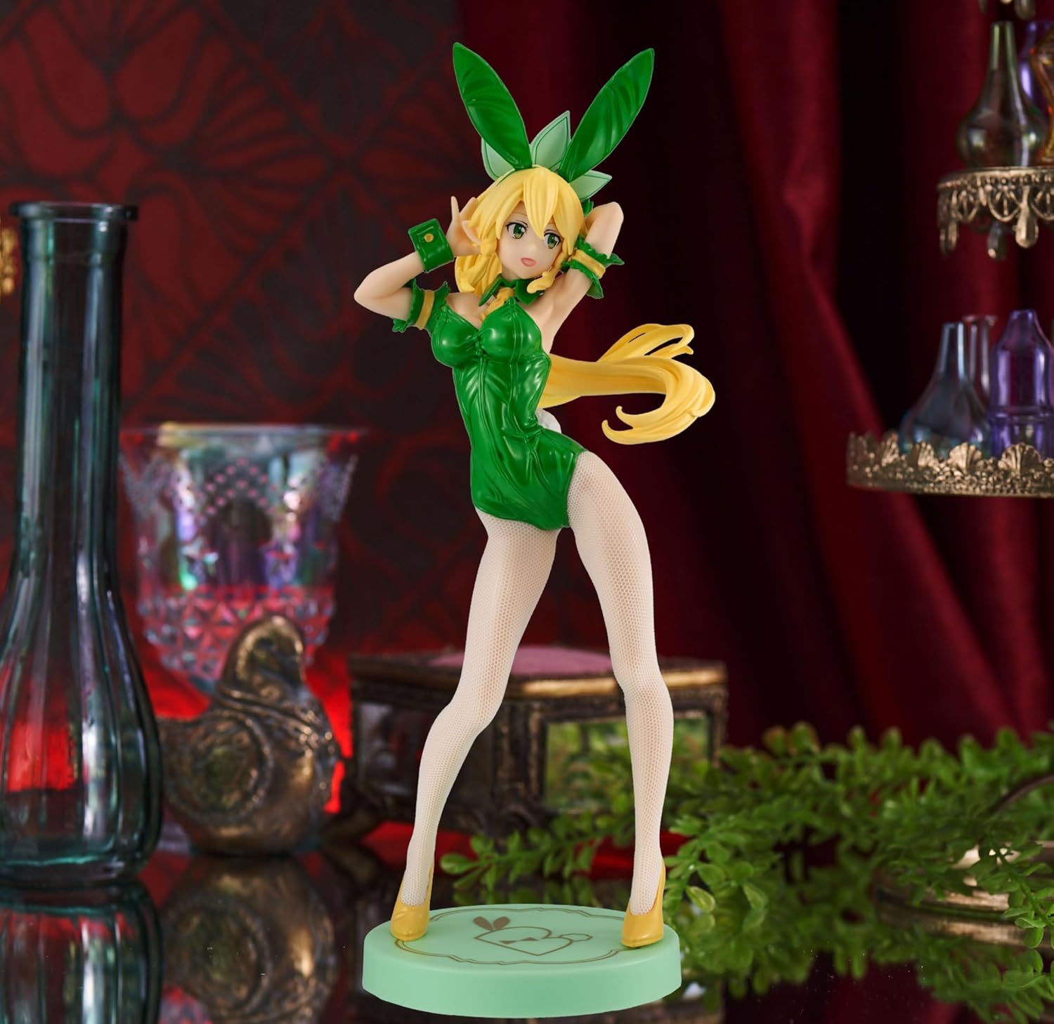 FuRyu Corporation -Sword Art Online BiCute Bunnies Figur – Leafa Sylph Color Ver.
