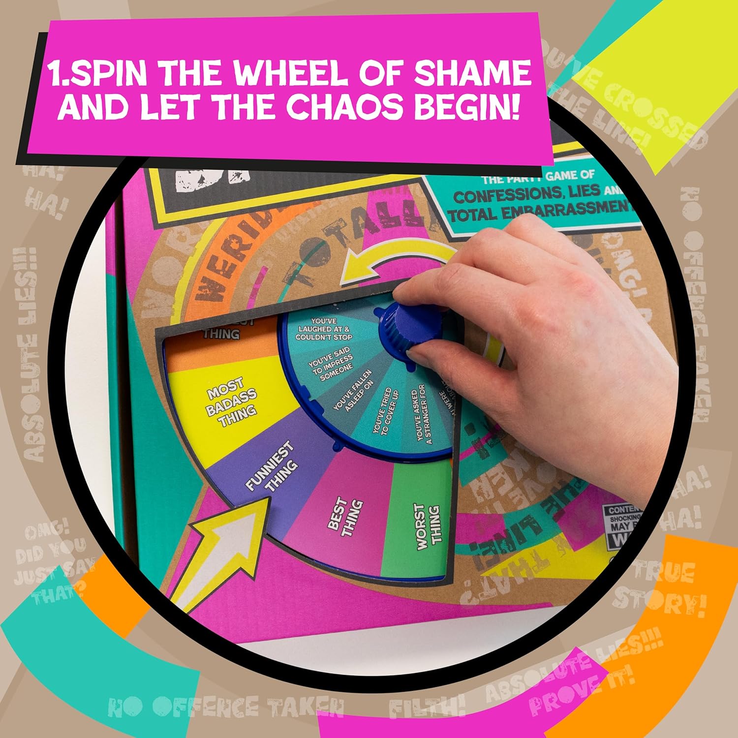 Social Games - Spin Confessions
