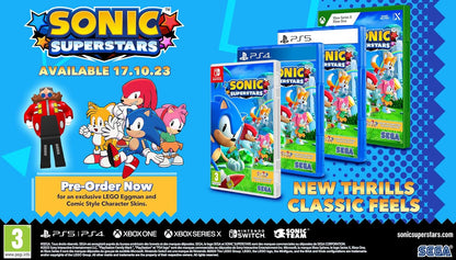 SEGA Sonic Superstars (Playstation 5) (Includes Comic Style Character Skins - Exclusive to Amazon.co.uk)