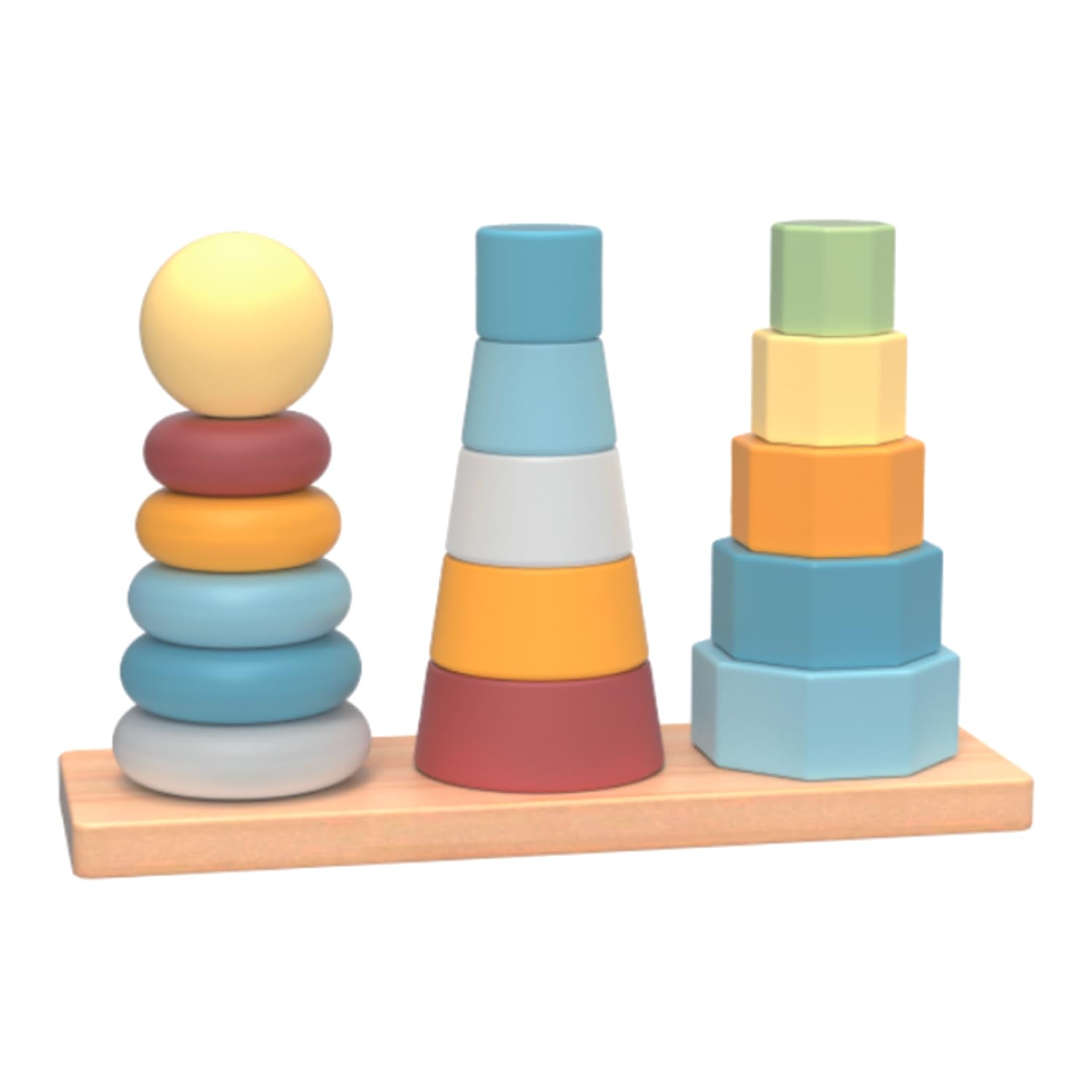 Wooden Shape Tower