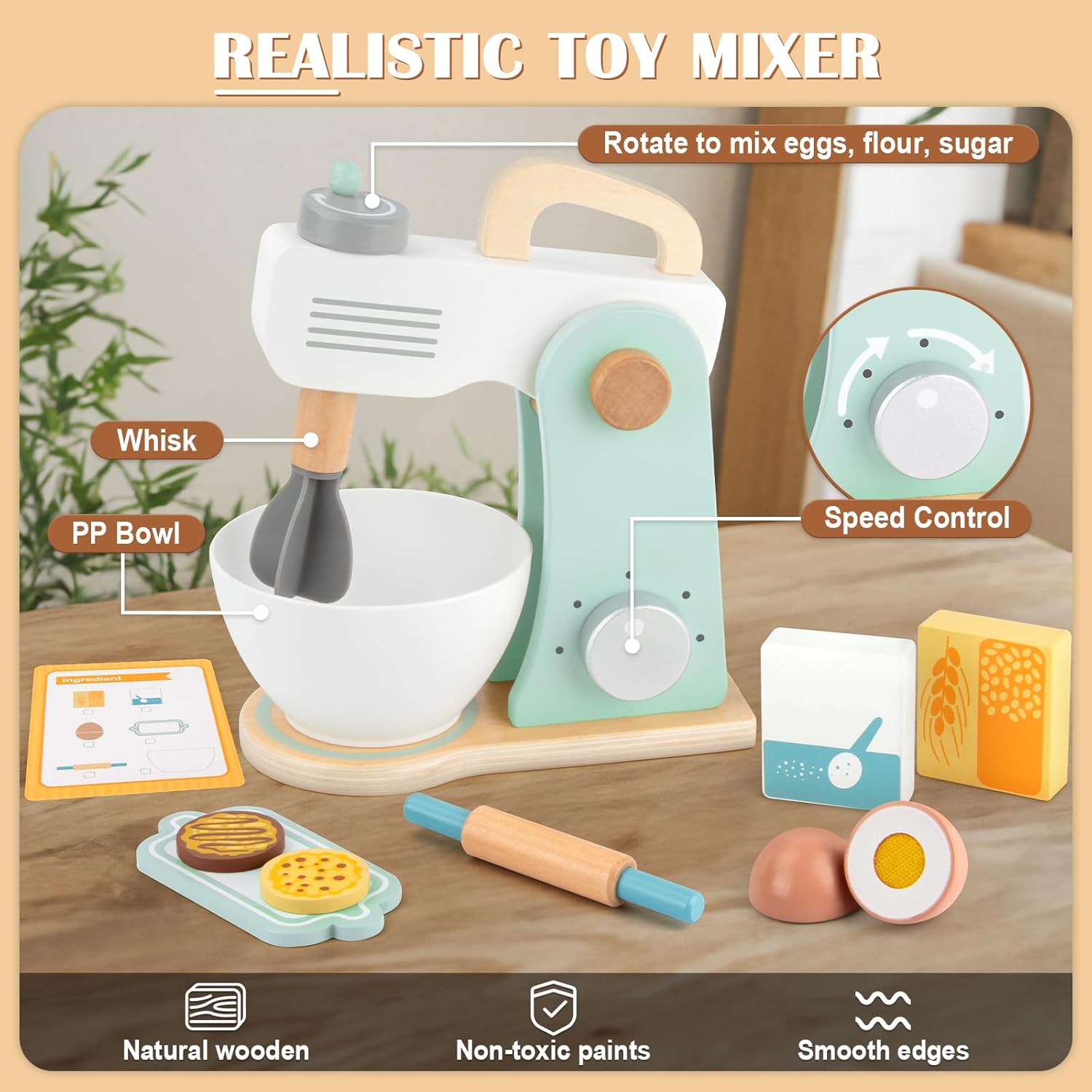 Wooden Mixer