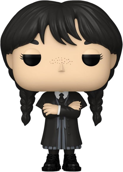 Funko Pop! TV: Wednesday - Wednesday- Vinyl-Sammelfigur - Geschenkidee - Offizielle Handelswaren - Spielzeug Für Kinder und Erwachsene - TV Fans - Modellfigur Für Sammler und Display